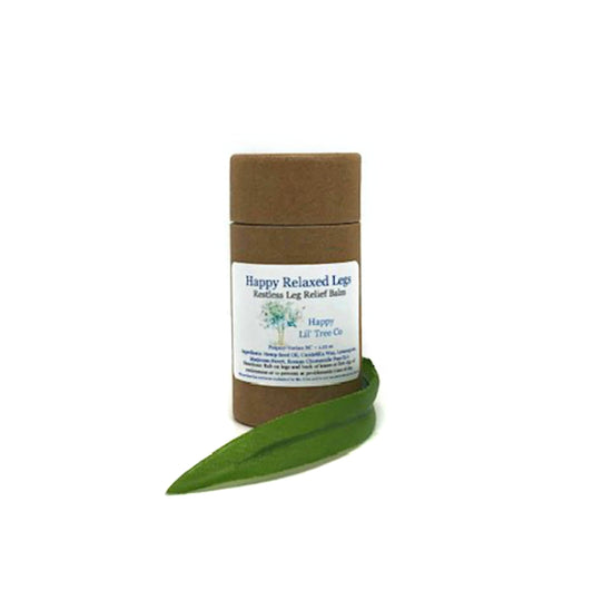 Restless Leg Relief Balm - Natural Organic Vegan Body Care - Help for Restless Legs - Calming Leg Salve with Pure Essential Oils