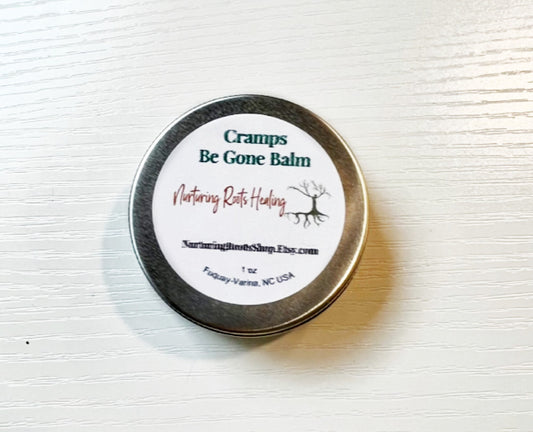 Natural Period Cramp Relief Balm - Menstrual and Ovulation Discomfort Relief Salve with Arnica - Natural Organic Body Care - Herbal Remedy