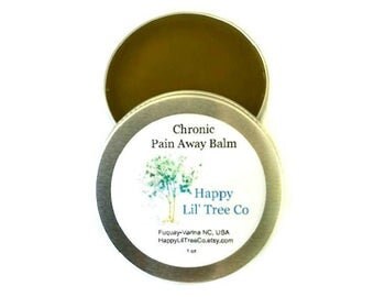 Natural Pain Relief  Balm with Trauma Oil - Achy Relief Salve with Pure Essential Oils - Natural Organic Vegan Body Care